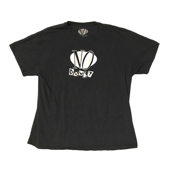 No Doubt Other - No Doubt Band T-Shirt Mens Large Black Graphic Logo Short Sleeve Cotton Tee